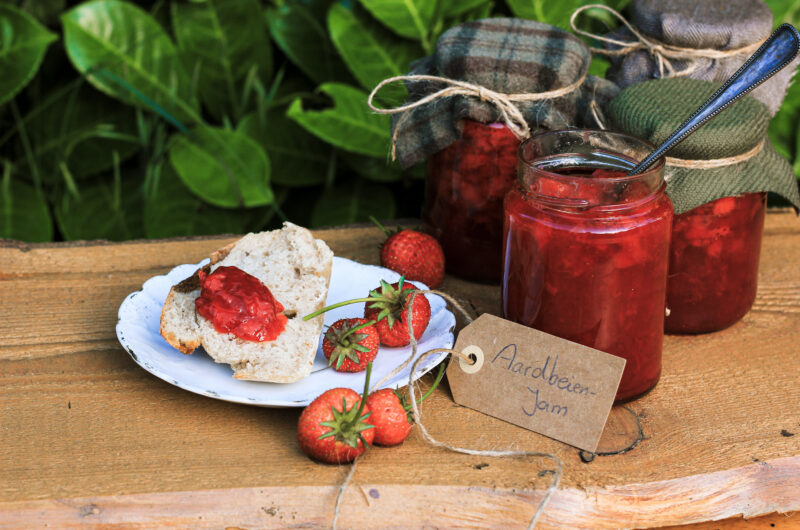 Aardbeienjam (zonder toegevoegde suikers)